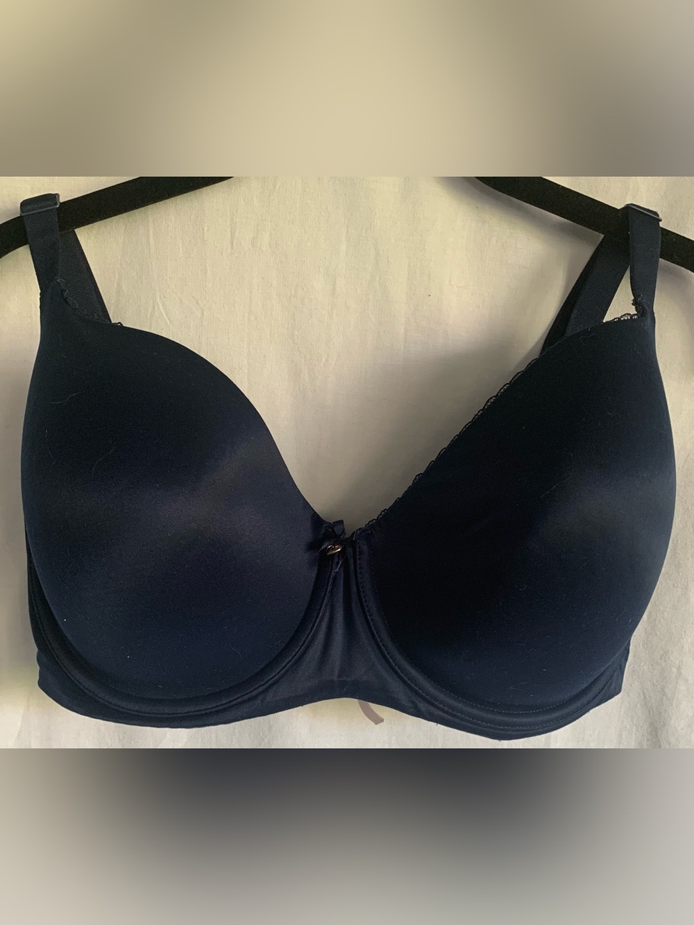 Victoria's Secret Smooth Navy Underwire T-Shirt Bra